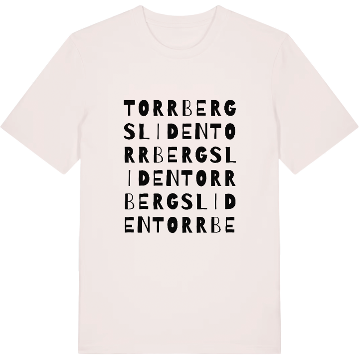 Torrbergsliden ordlek t-shirt – t-shirt från PinShirt