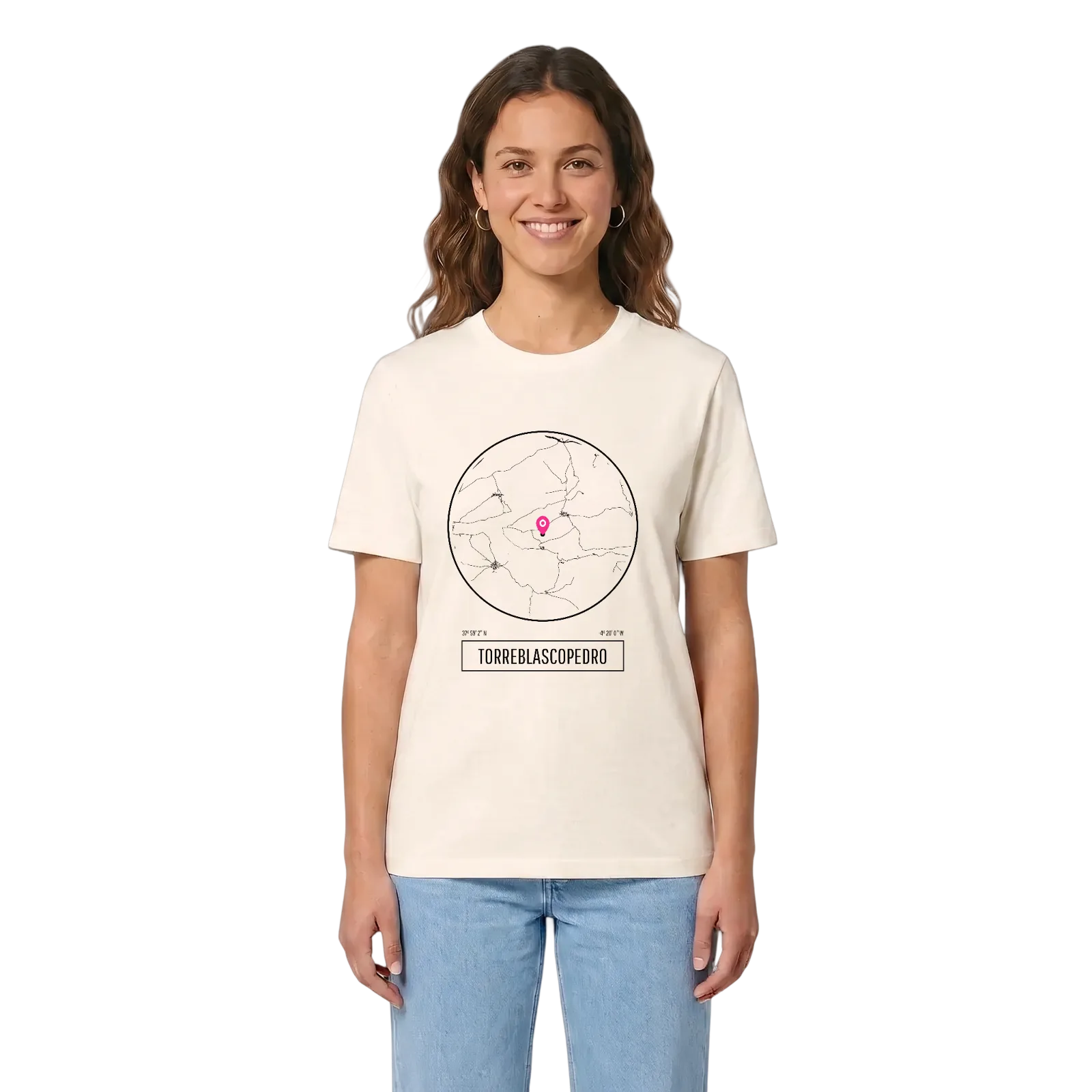 Torreblascopedro t-shirt – Vintage White, i miljö
