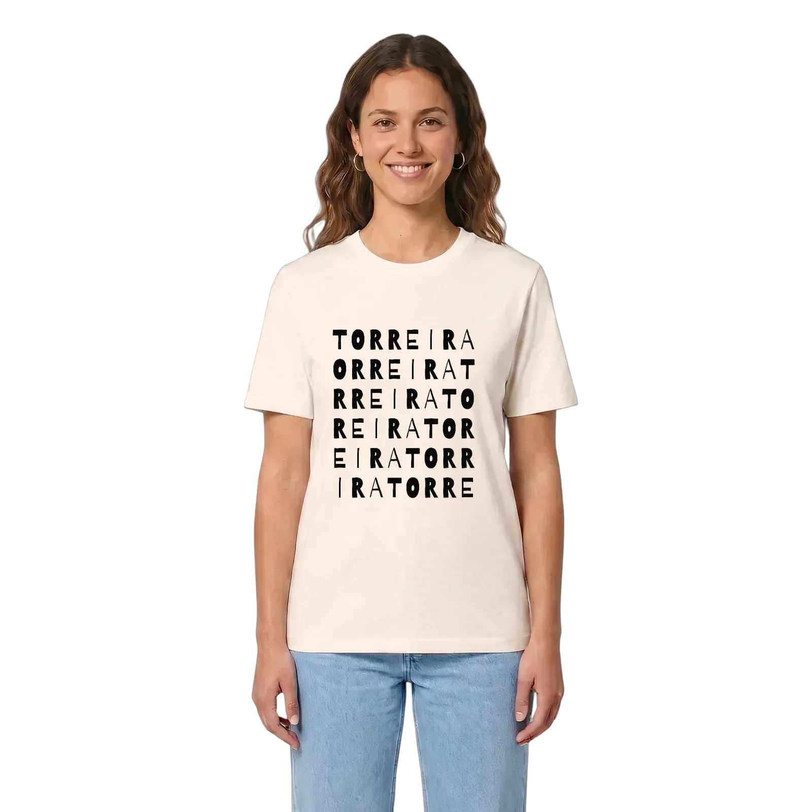 Torreira ordlek t-shirt – Vintage White, i miljö