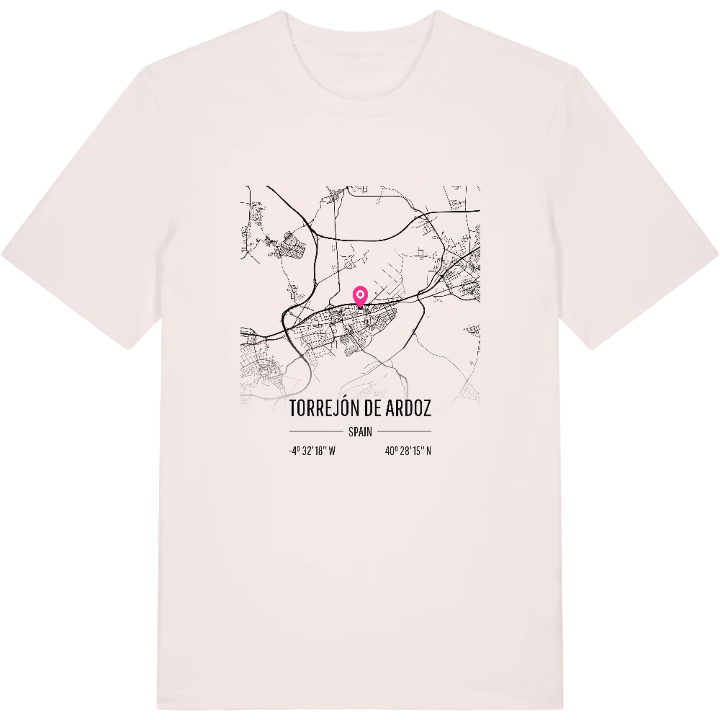 Torrejón de Ardoz karta t-shirt – t-shirt från PinShirt