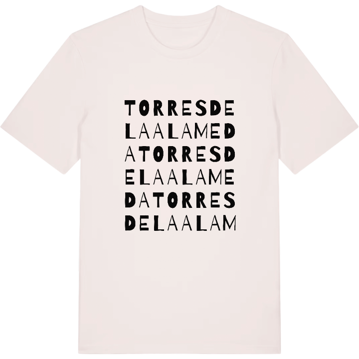 Torres de la Alameda ordlek t-shirt – t-shirt från PinShirt