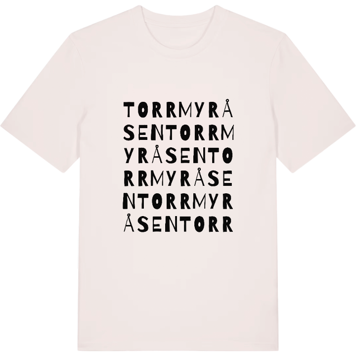 Torrmyråsen ordlek t-shirt – t-shirt från PinShirt