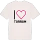 Jag älskar Torrom t-shirt stort tryck