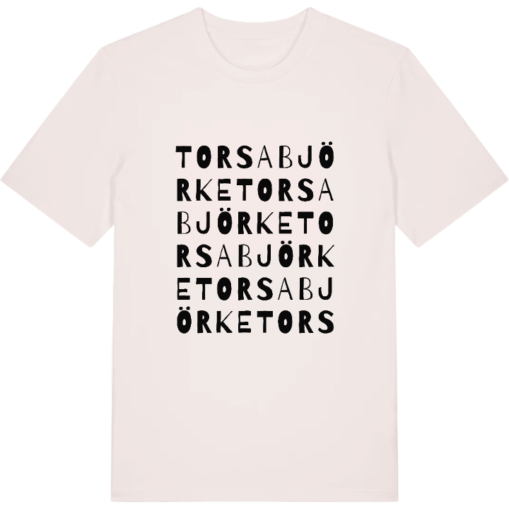 Torsabjörke ordlek t-shirt – t-shirt från PinShirt