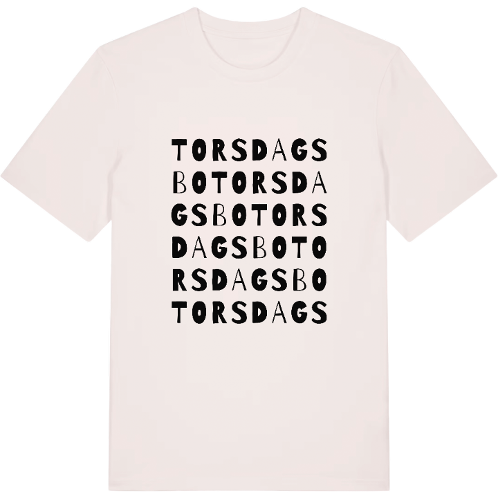 Torsdagsbo ordlek t-shirt – t-shirt från PinShirt