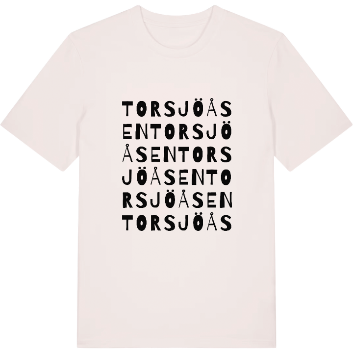 Torsjöåsen ordlek t-shirt – t-shirt från PinShirt