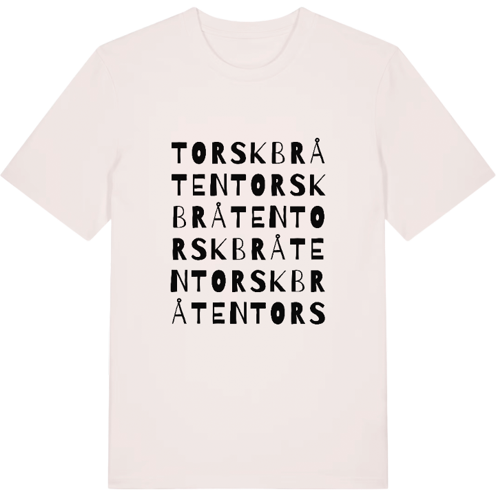 Torskbråten ordlek t-shirt – t-shirt från PinShirt