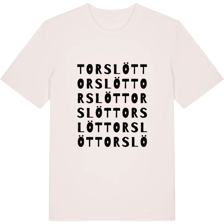 Torslöt ordlek t-shirt – t-shirt från PinShirt