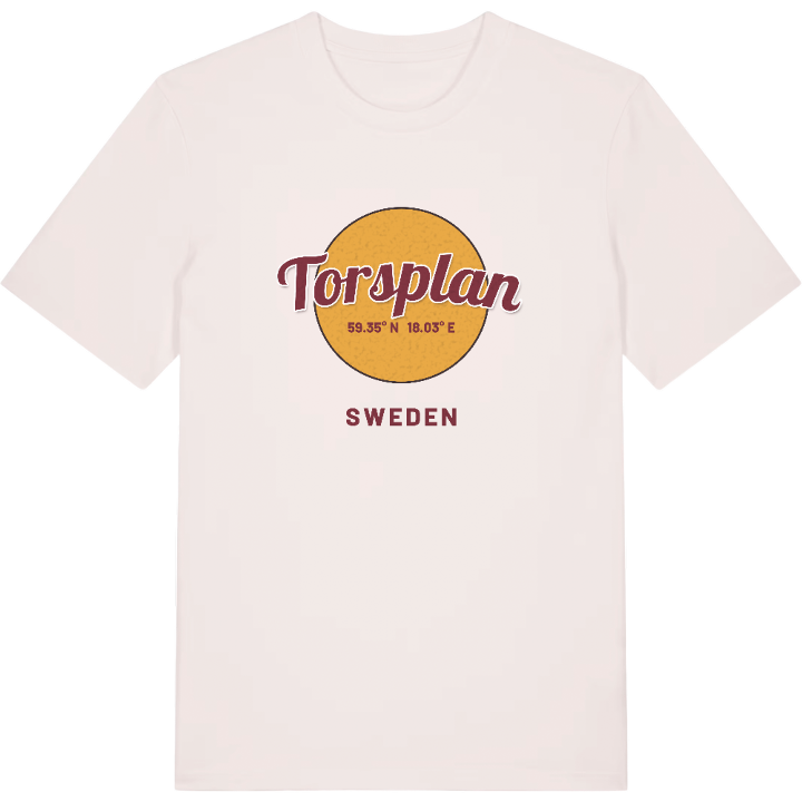 Torsplan cirkel t-shirt – t-shirt från PinShirt