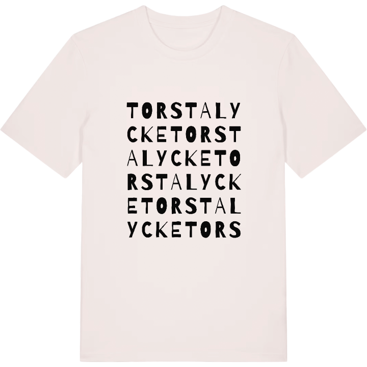 Torstalycke ordlek t-shirt – t-shirt från PinShirt