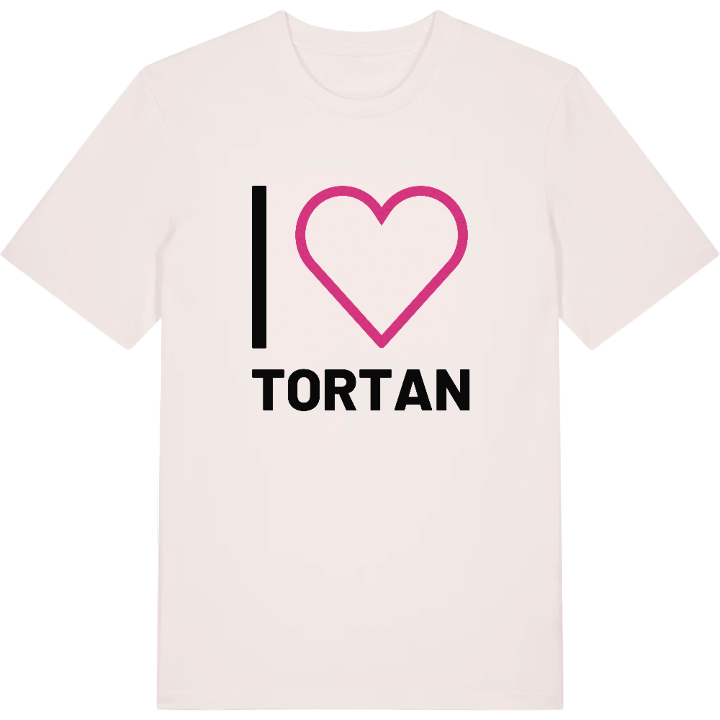 Jag älskar Tortan t-shirt stort tryck – t-shirt från PinShirt
