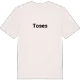 Toses fetstil t-shirt
