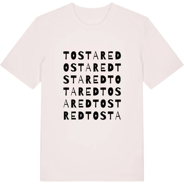 Tostared ordlek t-shirt – t-shirt från PinShirt