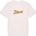 Tostaröd baseball t-shirt