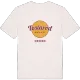 Tostaröd cirkel t-shirt