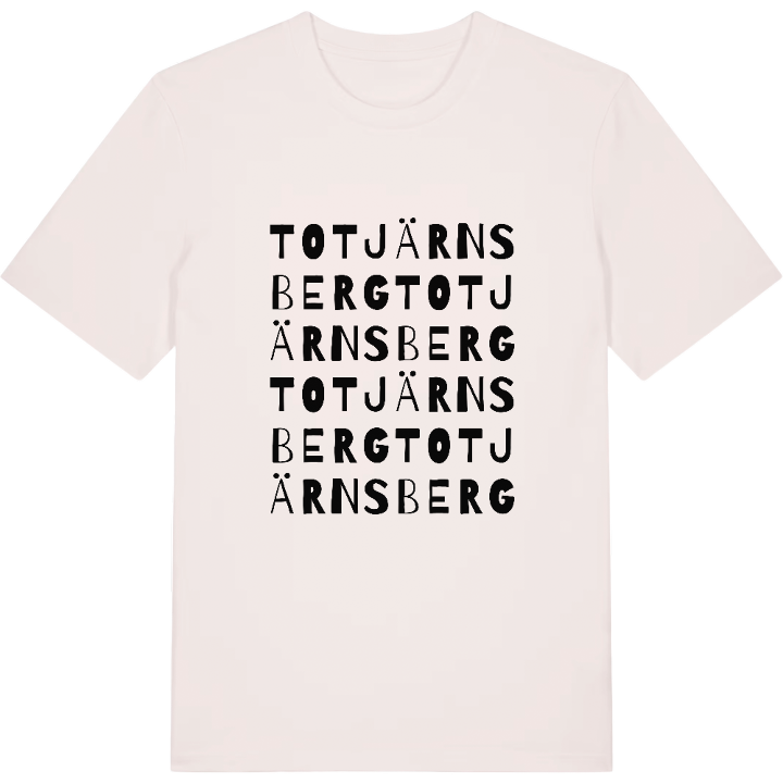 Totjärnsberg ordlek t-shirt – t-shirt från PinShirt
