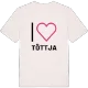 Jag älskar Töttja t-shirt stort tryck