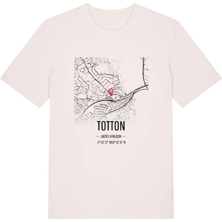 Totton karta t-shirt – t-shirt från PinShirt