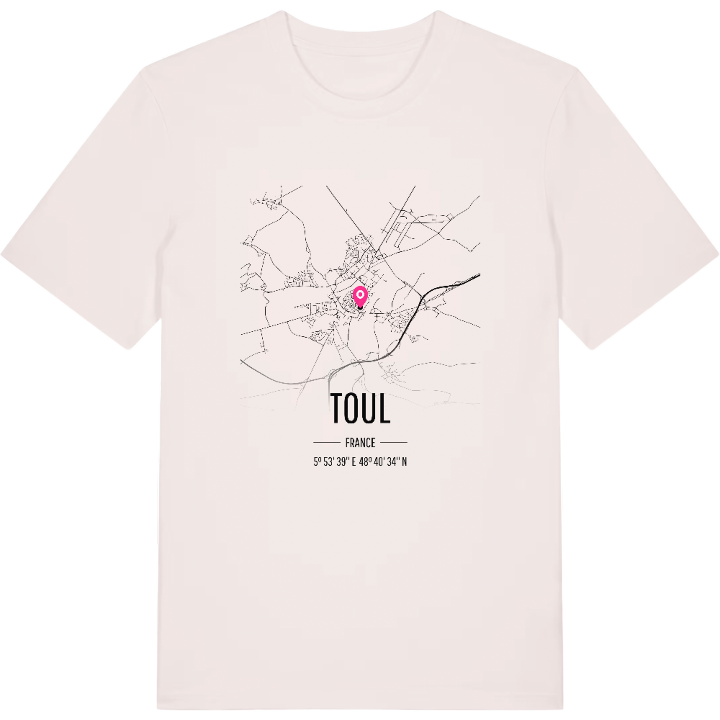 Toul karta t-shirt – t-shirt från PinShirt