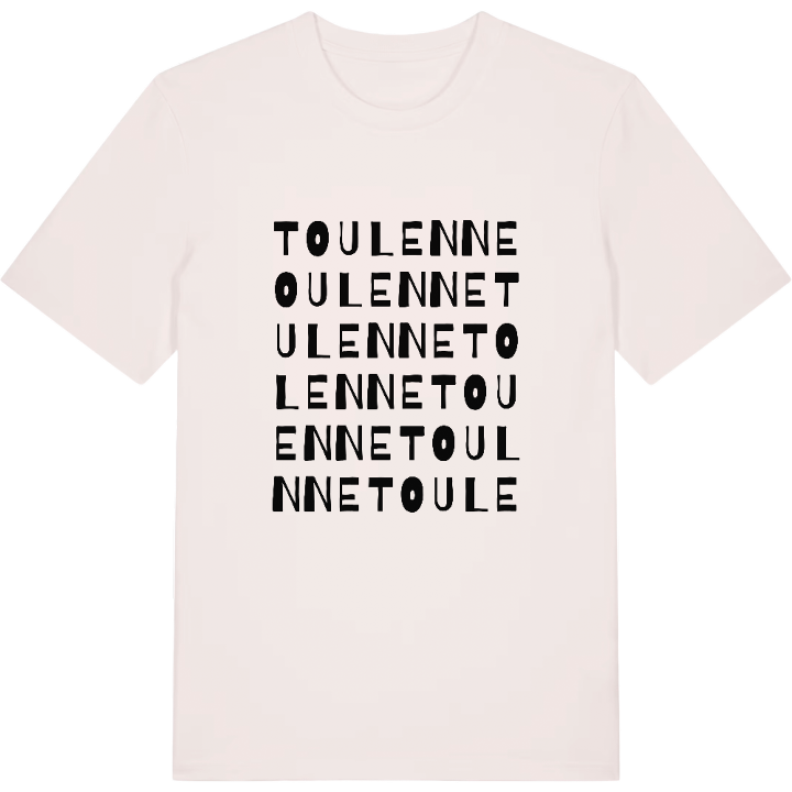 Toulenne ordlek t-shirt – t-shirt från PinShirt