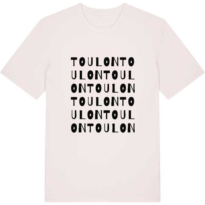 Toulon ordlek t-shirt – t-shirt från PinShirt