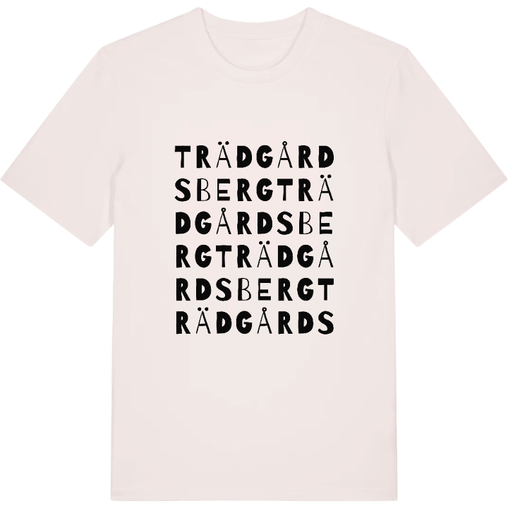 Trädgårdsberg ordlek t-shirt – t-shirt från PinShirt