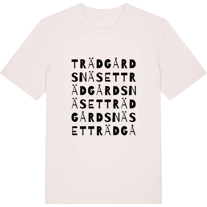 Trädgårdsnäset ordlek t-shirt – t-shirt från PinShirt