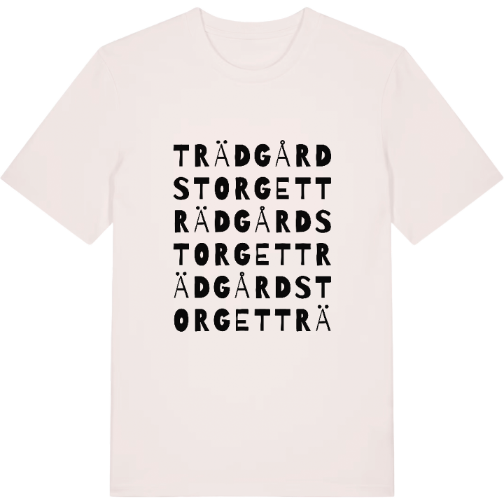 Trädgårdstorget ordlek t-shirt – t-shirt från PinShirt