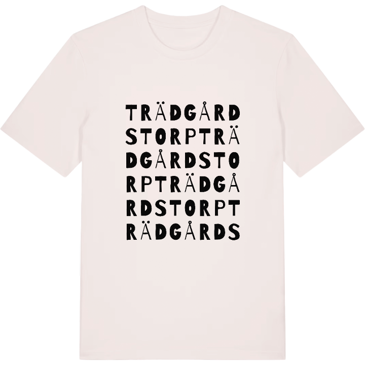 Trädgårdstorp ordlek t-shirt – t-shirt från PinShirt