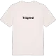 Trägrind fetstil t-shirt