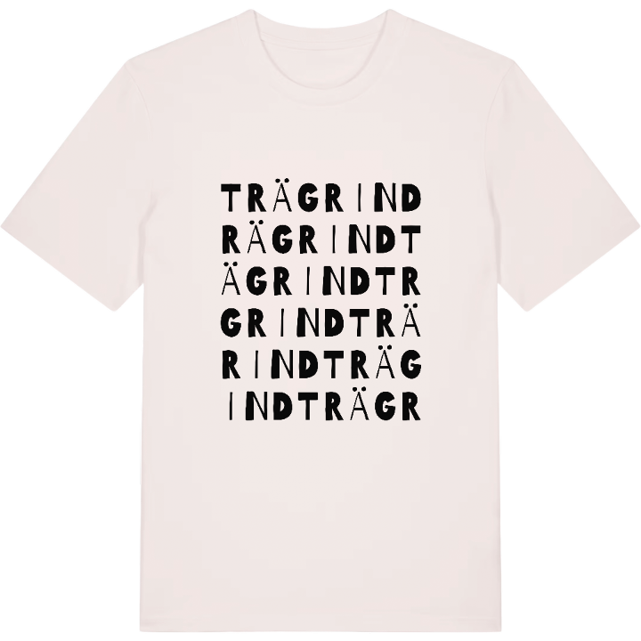 Trägrind ordlek t-shirt – t-shirt från PinShirt
