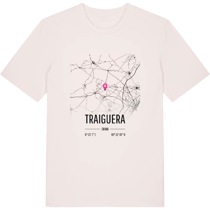 Traiguera karta t-shirt – t-shirt från PinShirt