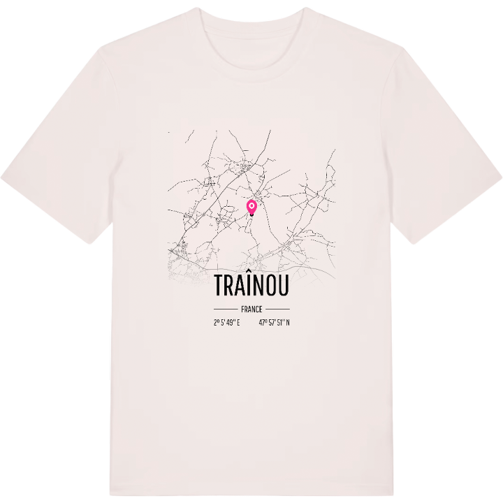 Traînou karta t-shirt – t-shirt från PinShirt