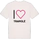 Jag älskar Tramolé t-shirt stort tryck