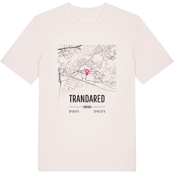 Trandared karta t-shirt – t-shirt från PinShirt