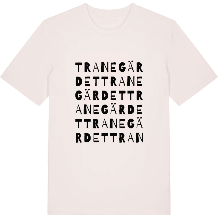 Tranegärdet ordlek t-shirt – t-shirt från PinShirt