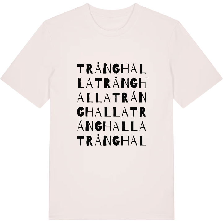 Trånghalla ordlek t-shirt – t-shirt från PinShirt