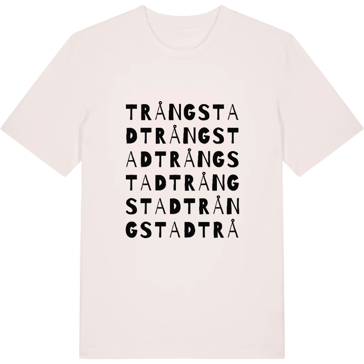 Trångstad ordlek t-shirt – t-shirt från PinShirt