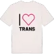 Jag älskar Trans t-shirt stort tryck