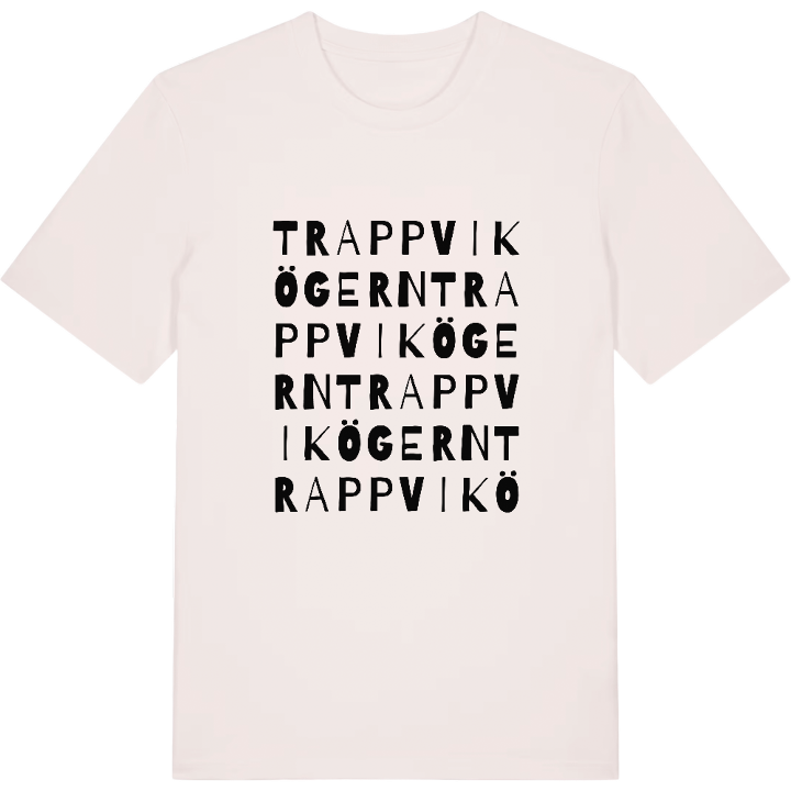 trappvikögern ordlek t-shirt – t-shirt från PinShirt