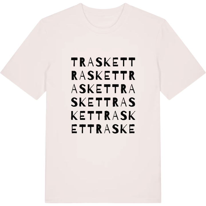 Trasket ordlek t-shirt – t-shirt från PinShirt