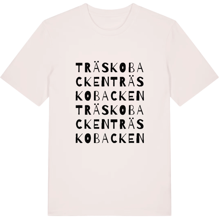Träskobacken ordlek t-shirt – t-shirt från PinShirt