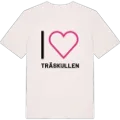 Jag älskar Träskullen t-shirt stort tryck