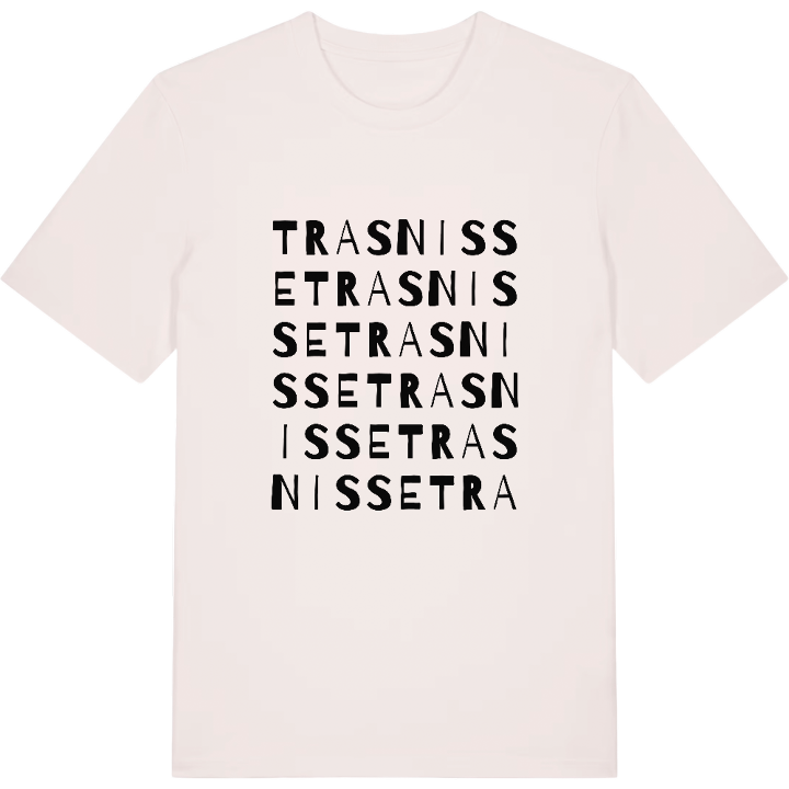 Trasnisse ordlek t-shirt – t-shirt från PinShirt