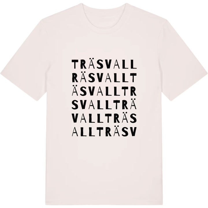 Träsvall ordlek t-shirt – t-shirt från PinShirt