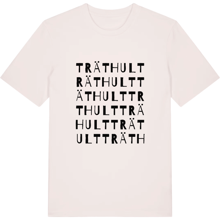 Träthult ordlek t-shirt – t-shirt från PinShirt