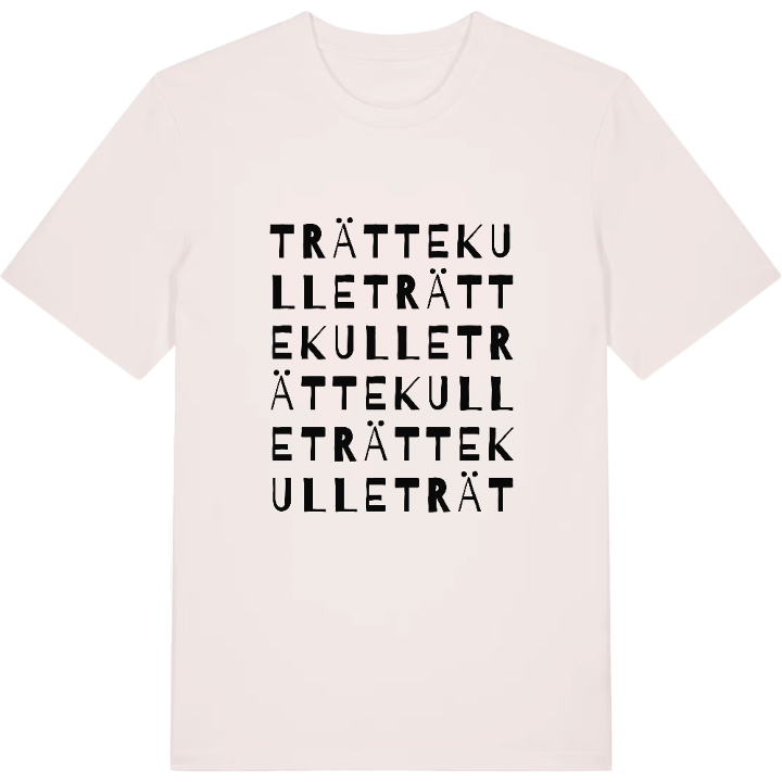 Trättekulle ordlek t-shirt – t-shirt från PinShirt