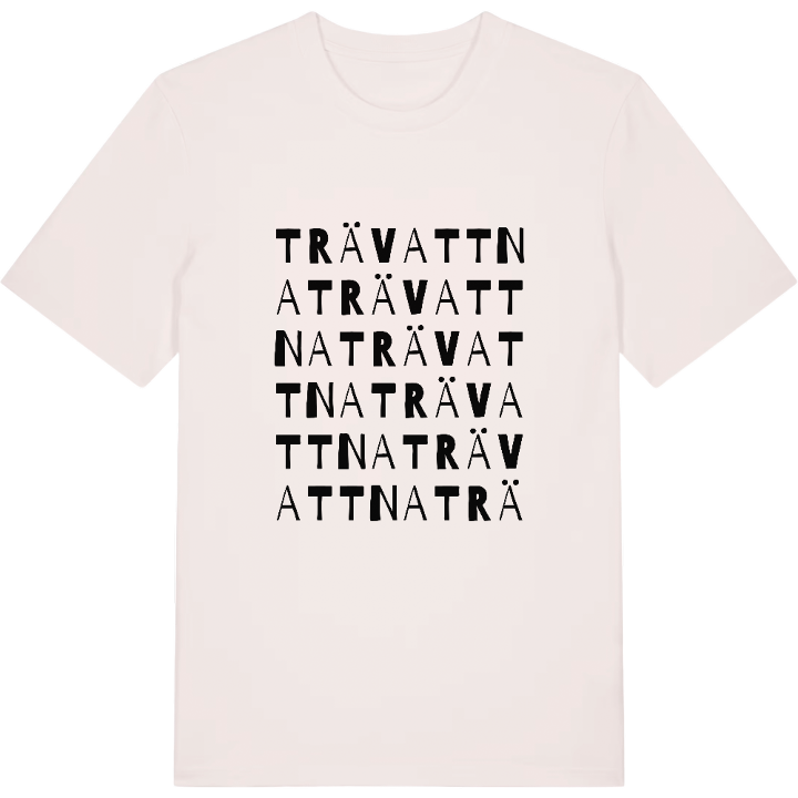 Trävattna ordlek t-shirt – t-shirt från PinShirt