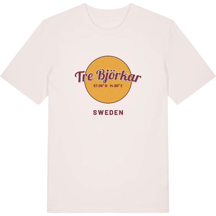 Tre björkar cirkel t-shirt – t-shirt från PinShirt