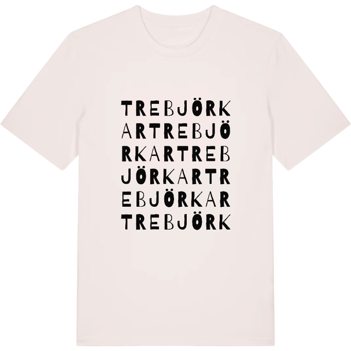 Tre björkar ordlek t-shirt – t-shirt från PinShirt